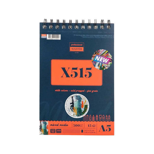 Picture of 300GSM A5 SPIRAL SKETCH PAD 15 PAGES